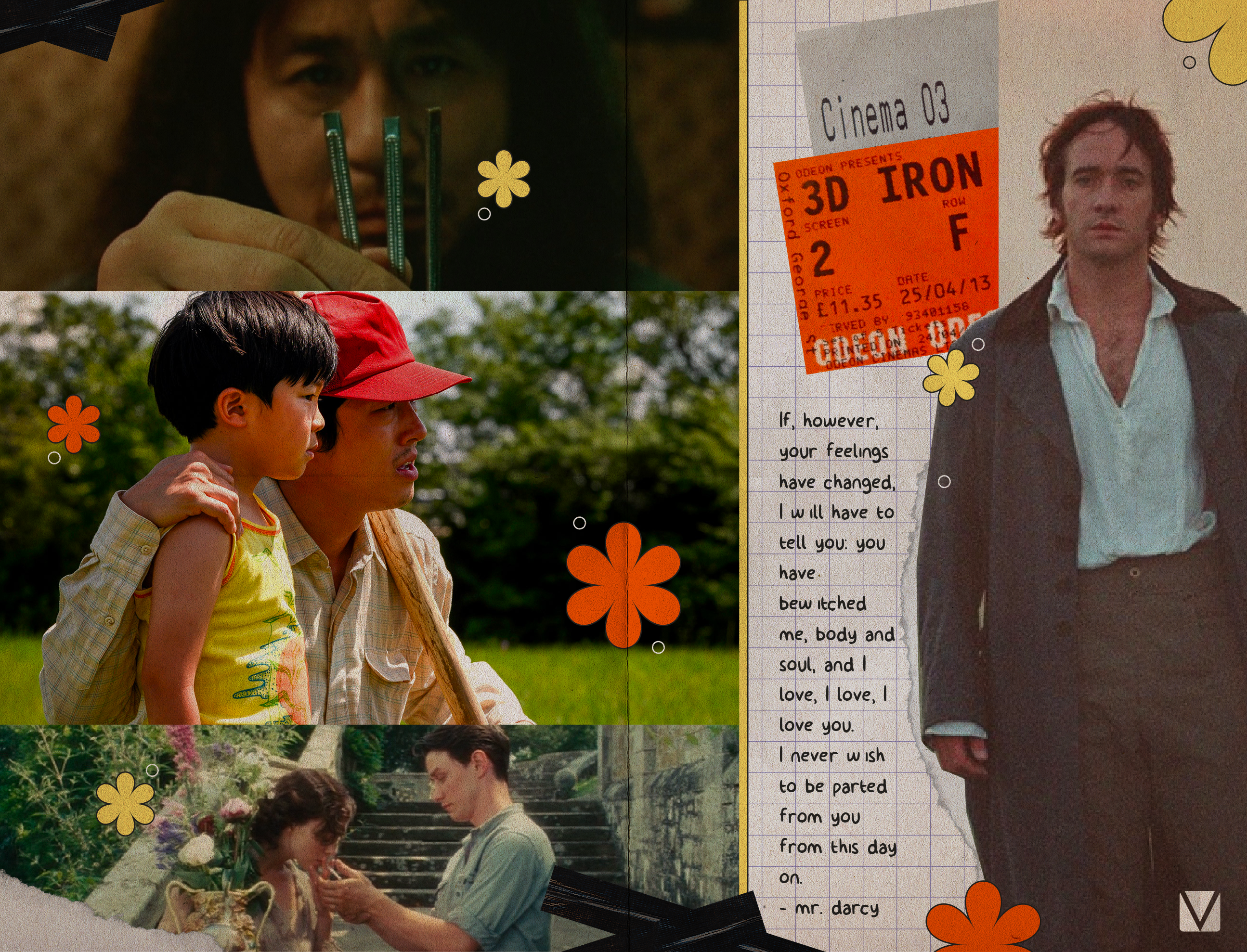 Make a moodboard out of film stills and we’ll recommend a film soundtrack for you to study to