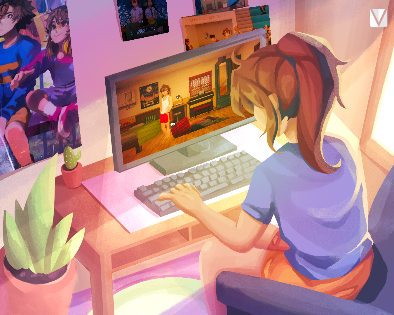 Until Then: A visual novel from home