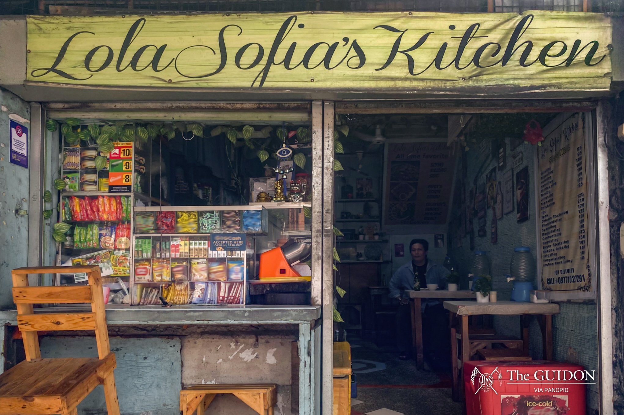 The sacred space of Katipunan carinderia